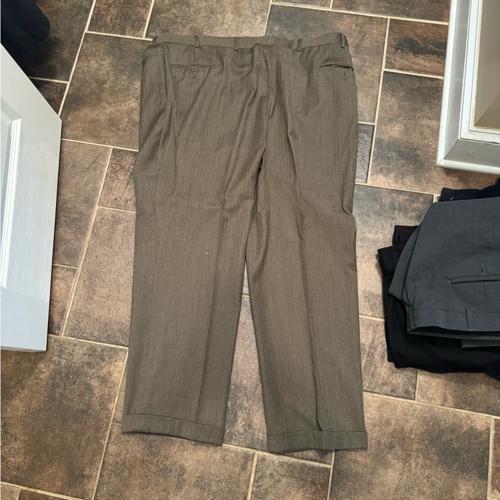 Men's Brown Dress Pants